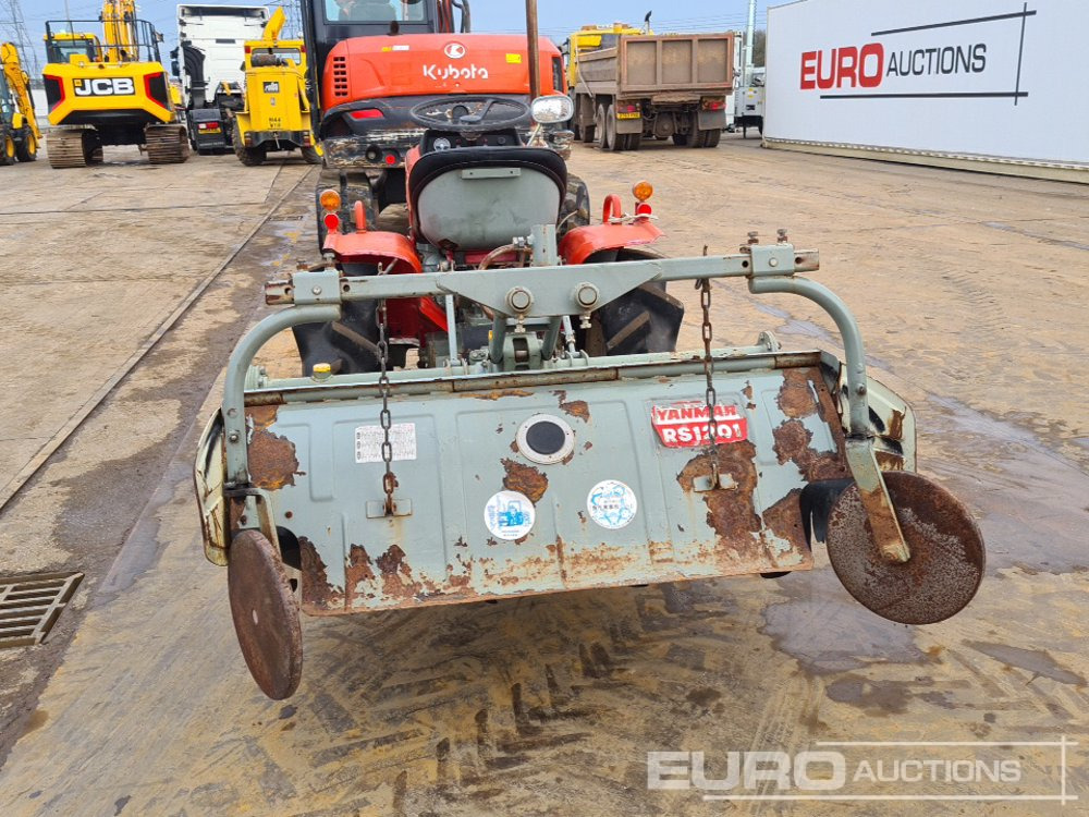 Yanmar YM1401D - 紧凑型拖拉机:图4 Yanmar YM1401D - 紧凑型拖拉机:图4