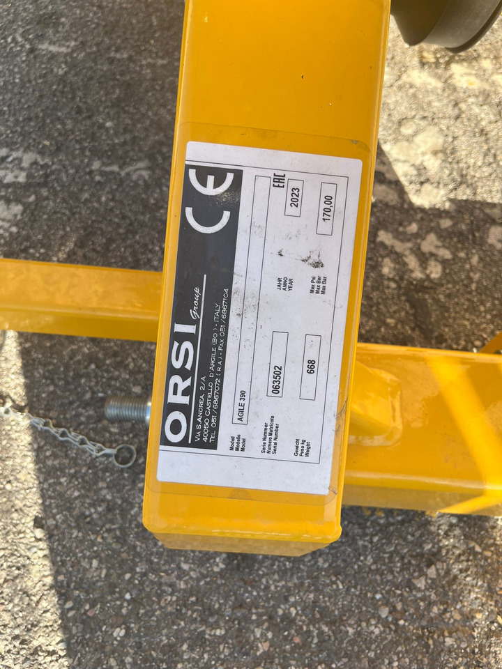 Braccio decespugliatore usato Orsi Agile 390 - 吊臂式割草机:图4 Braccio decespugliatore usato Orsi Agile 390 - 吊臂式割草机:图4