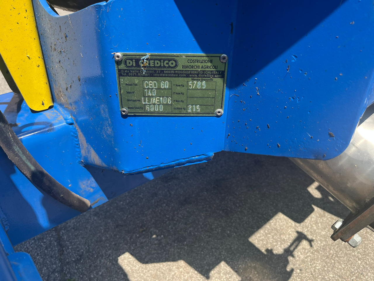Carrobotte usato Di Credico CBD60 - 浆罐车:图4 Carrobotte usato Di Credico CBD60 - 浆罐车:图4