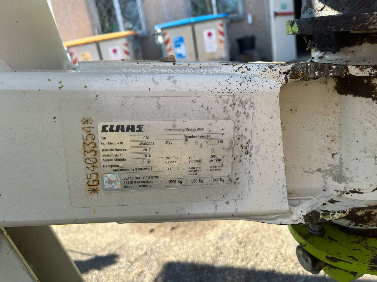 Voltafieno Claas Volto 900T - 翻草机/ 搂草机:图4 Voltafieno Claas Volto 900T - 翻草机/ 搂草机:图4
