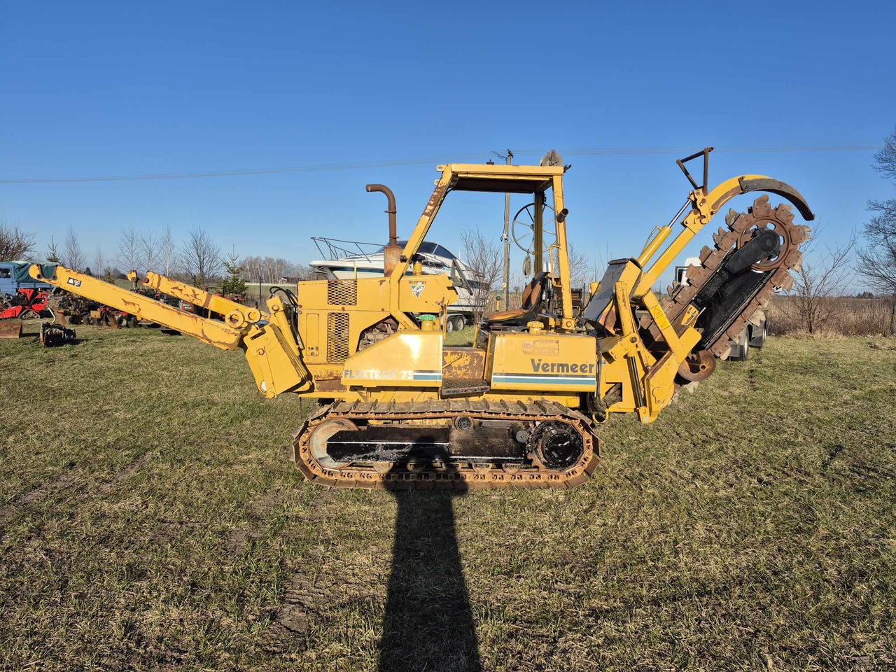 VERMEER Flextrak 75 Pługoukładacz - 挖沟机:图1 VERMEER Flextrak 75 Pługoukładacz - 挖沟机:图1