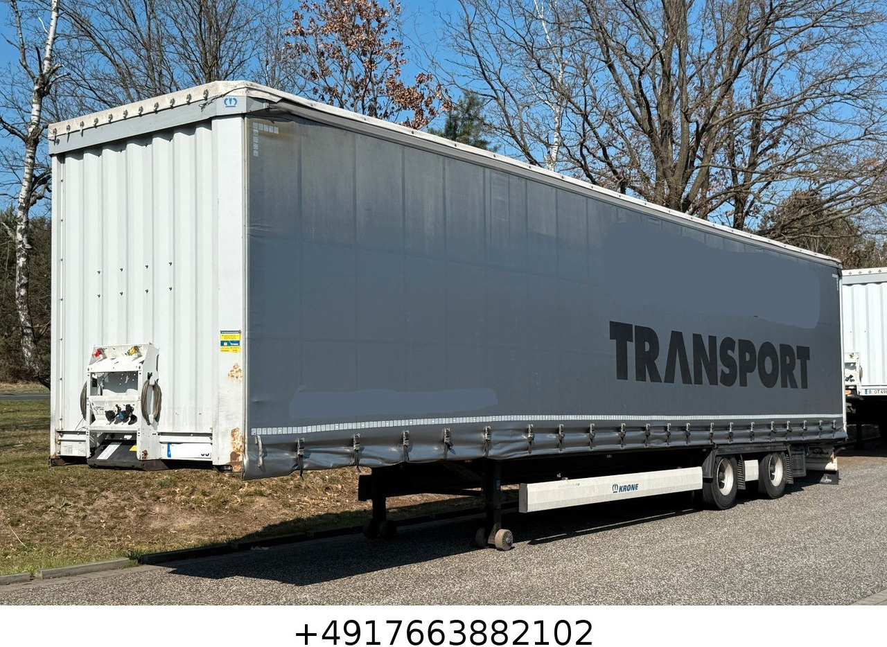 Krone Mega/Edscha/BPW/2 Achsen - 侧帘半拖车:图1 Krone Mega/Edscha/BPW/2 Achsen - 侧帘半拖车:图1