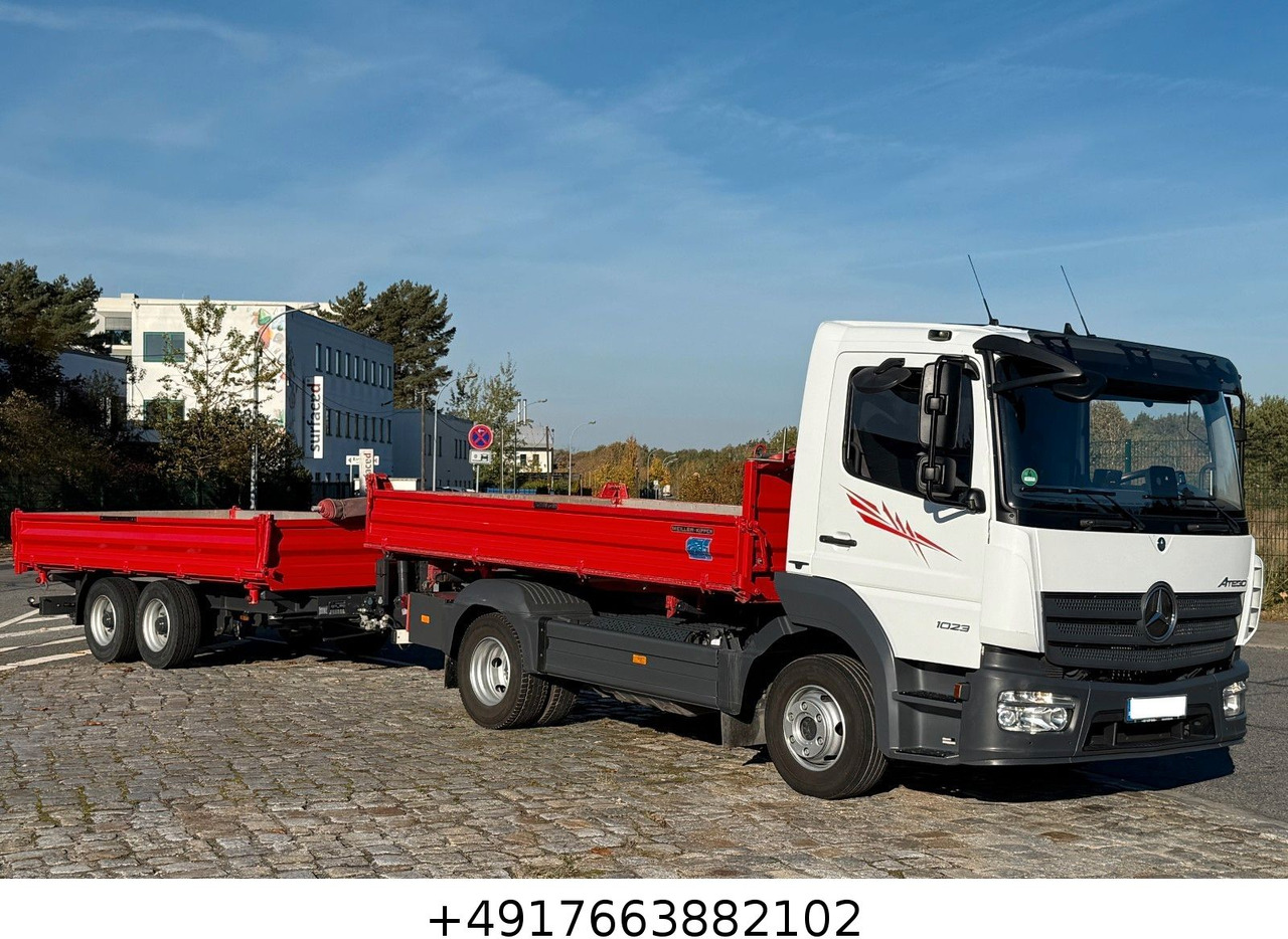 Mercedes-Benz Atego 1023 + Anhänger Dreiseitenkipper - 翻斗车:图4 Mercedes-Benz Atego 1023 + Anhänger Dreiseitenkipper - 翻斗车:图4