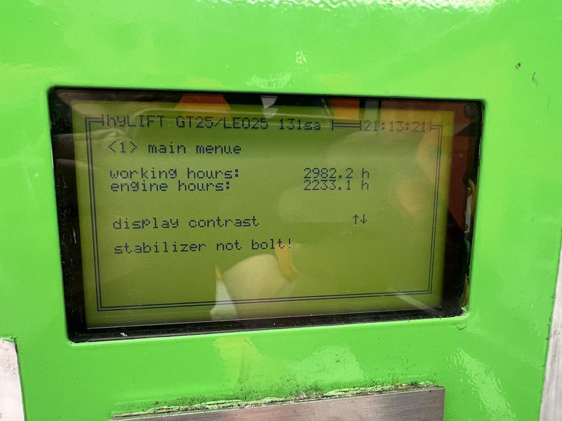 拖车式高空作业平台 Teupen Gepard 25T Rent, Aanhanger hoogwerker：图13