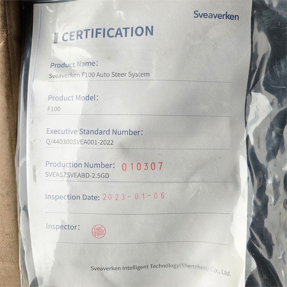ABC Sveaverken F100 Auto Steer System - 拖拉机:图4 ABC Sveaverken F100 Auto Steer System - 拖拉机:图4