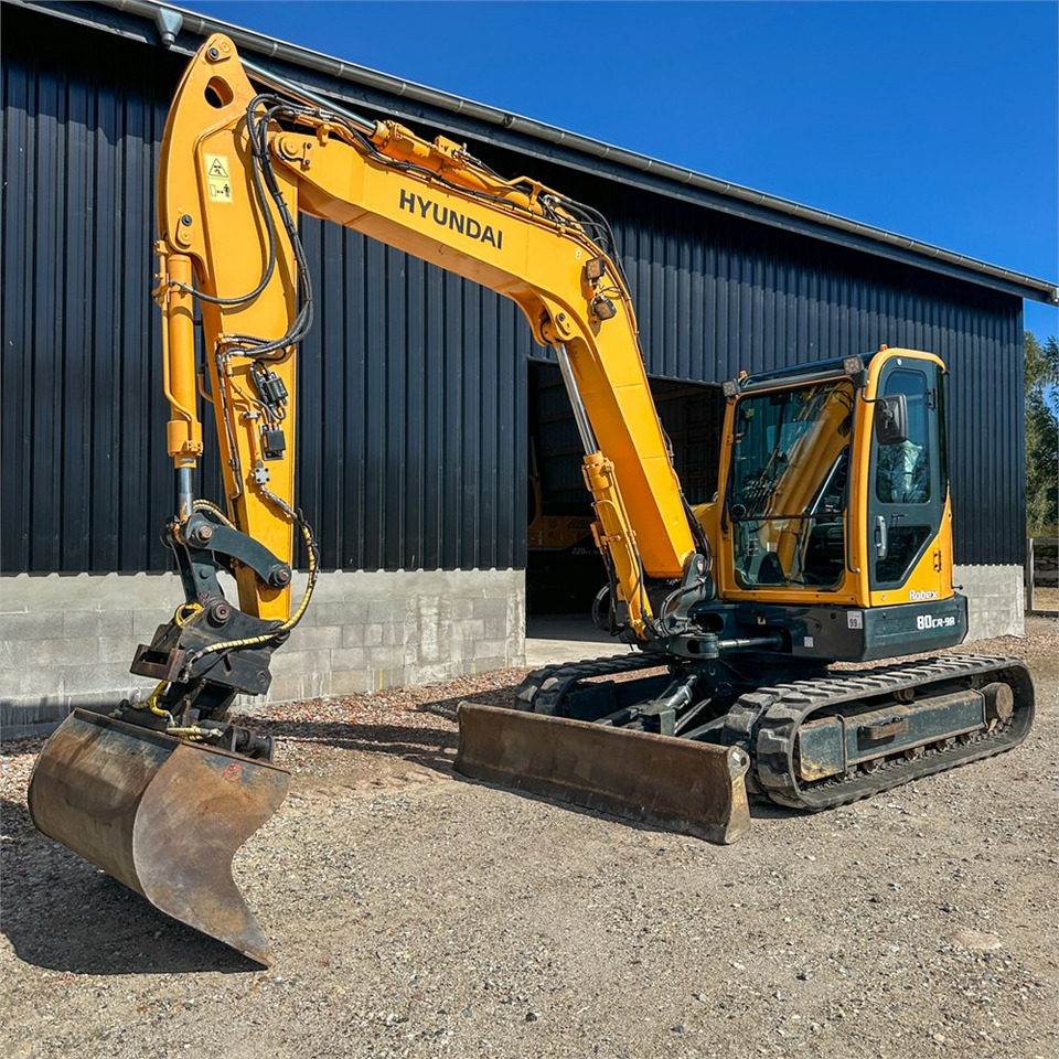 Hyundai Robex 80CR-9A - 小型挖掘机:图2 Hyundai Robex 80CR-9A - 小型挖掘机:图2