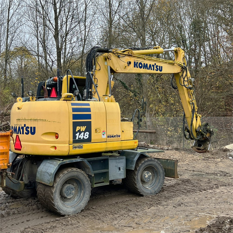 Komatsu PW148-10 - 轮式挖掘机:图1 Komatsu PW148-10 - 轮式挖掘机:图1