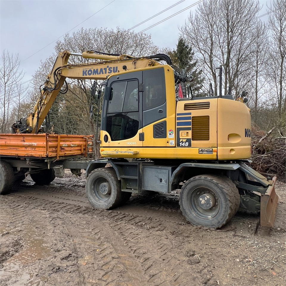 Komatsu PW148-10 - 轮式挖掘机:图2 Komatsu PW148-10 - 轮式挖掘机:图2