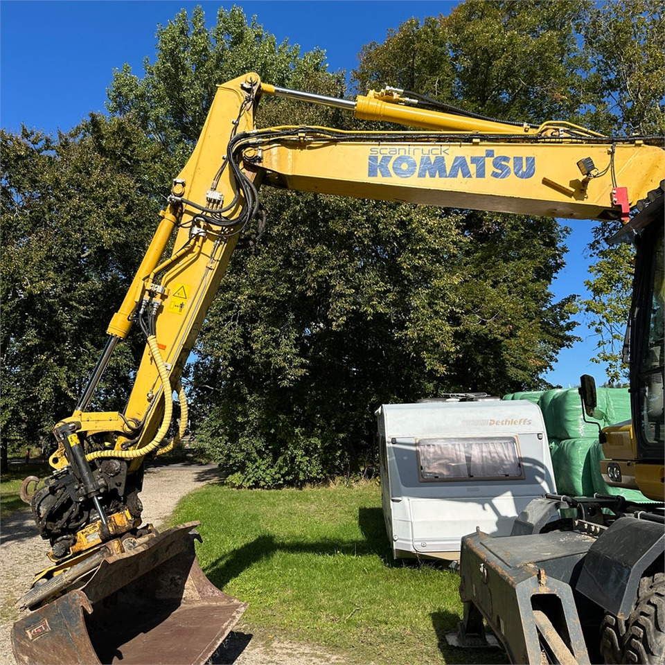 轮式挖掘机 Komatsu PW148-11：图28