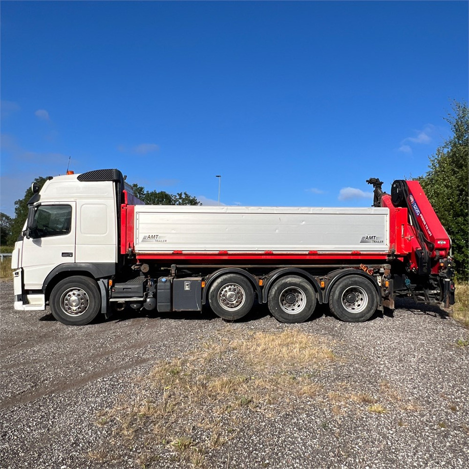 Volvo FM 8x4 500 - 栏板式/ 平板卡车, 起重车:图4 Volvo FM 8x4 500 - 栏板式/ 平板卡车, 起重车:图4