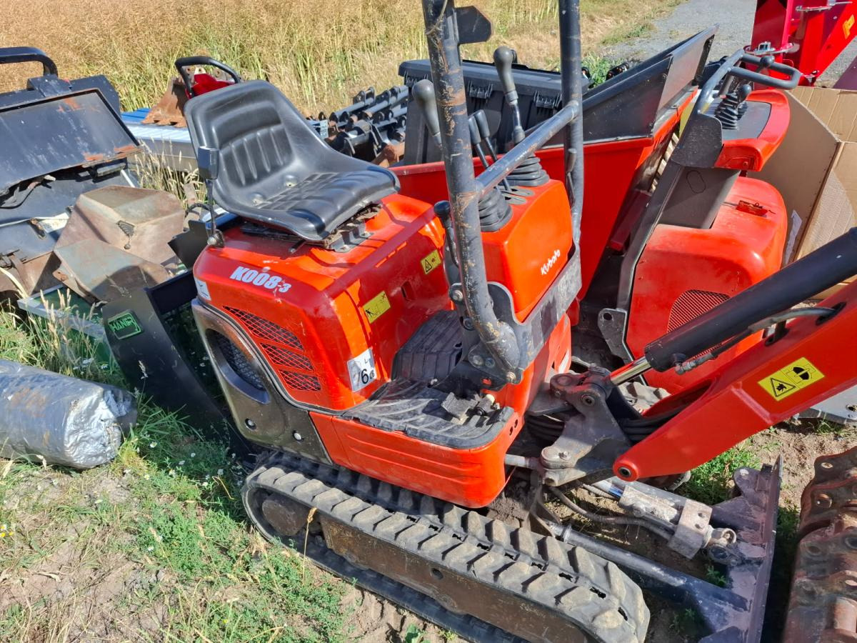 Kubota K 008-3 - 小型挖掘机:图2 Kubota K 008-3 - 小型挖掘机:图2