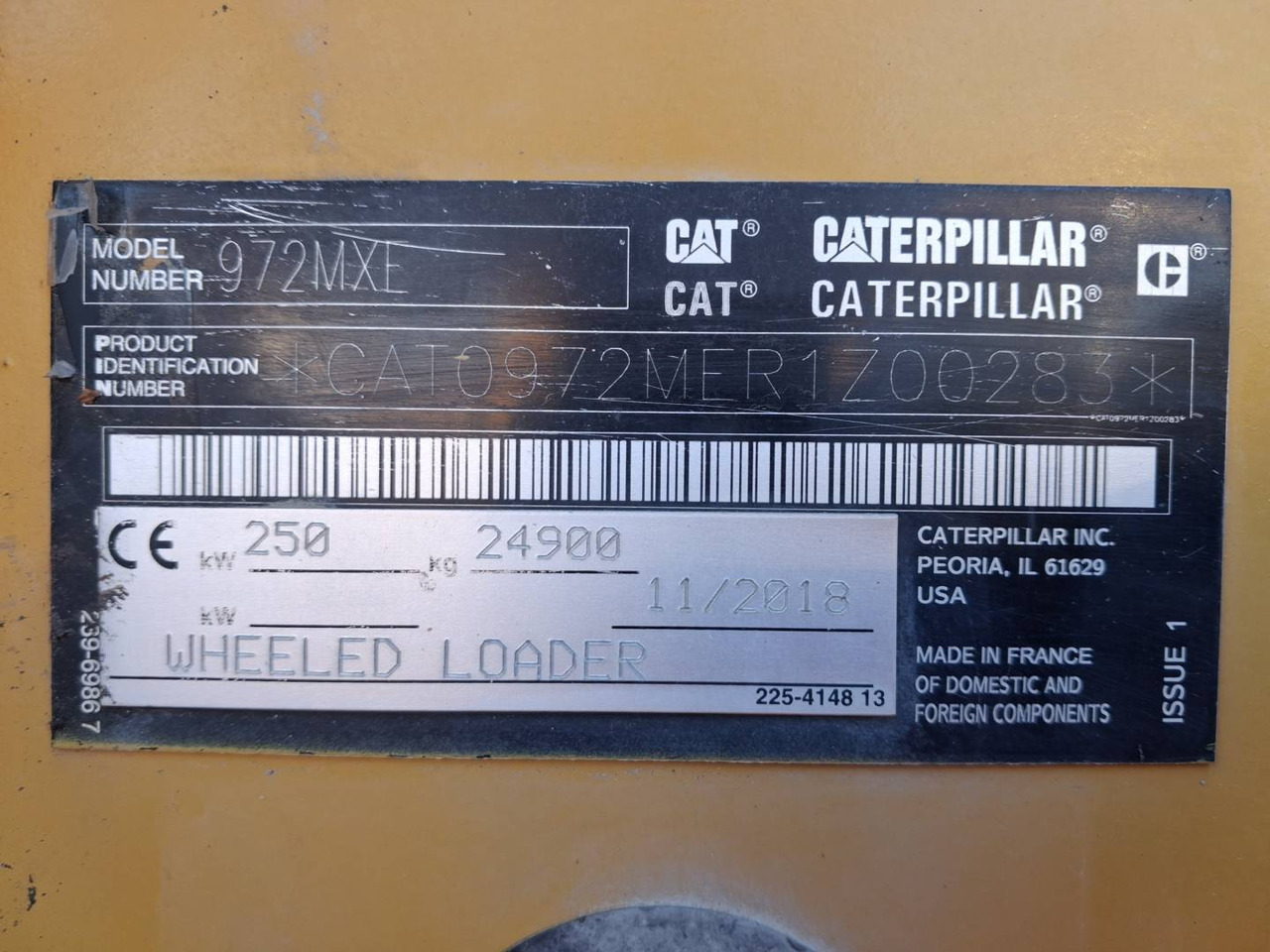 CAT 972M XE - 轮式装载机:图5 CAT 972M XE - 轮式装载机:图5