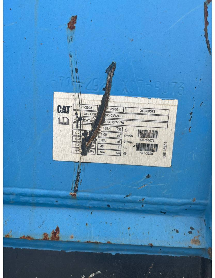 CAT CW20S/HD/1200MM/760L - 挖掘机铲斗:图2 CAT CW20S/HD/1200MM/760L - 挖掘机铲斗:图2