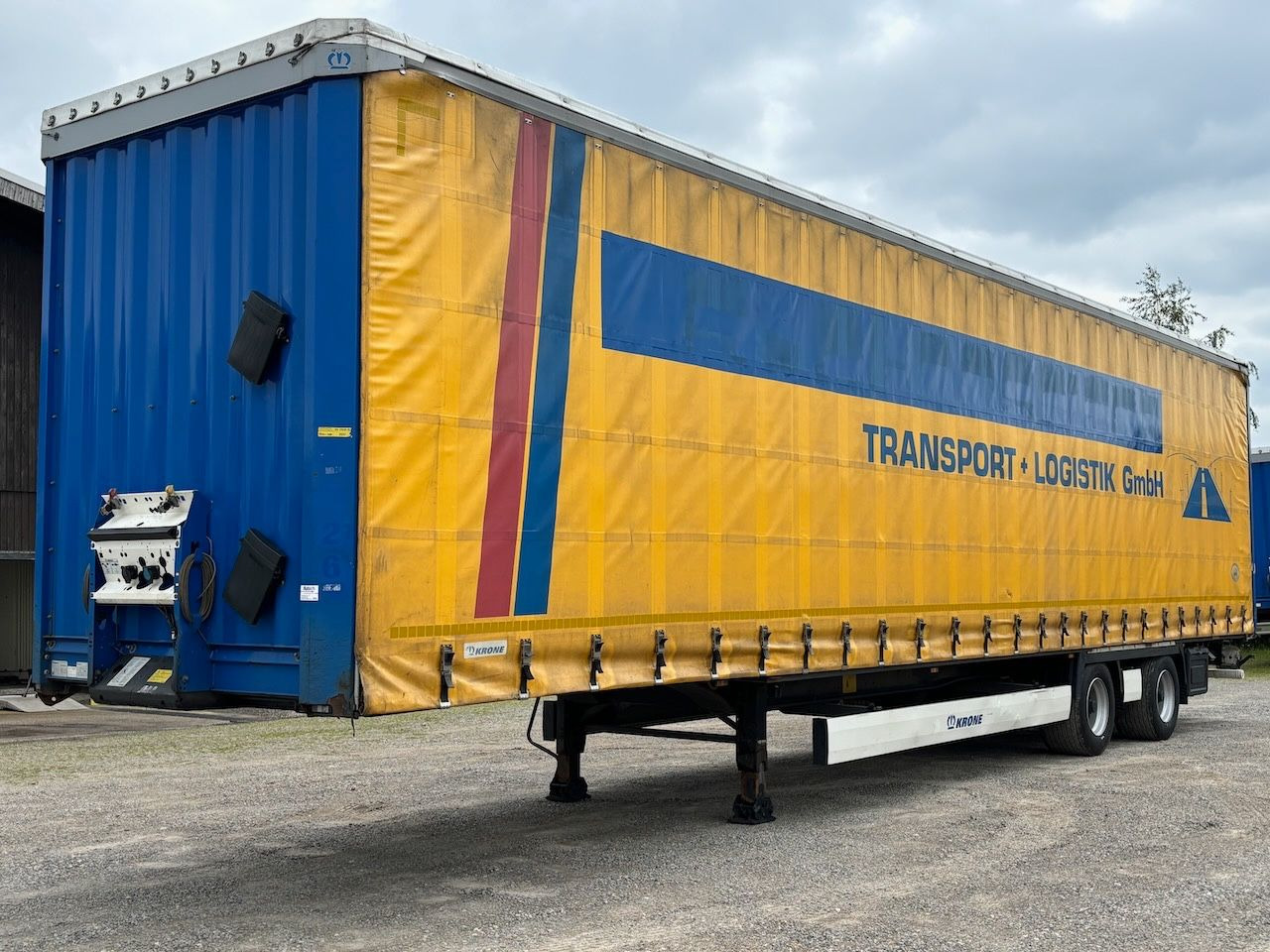 Krone Mega, Hubdach, verbreiterterbar - 侧帘半拖车:图1 Krone Mega, Hubdach, verbreiterterbar - 侧帘半拖车:图1