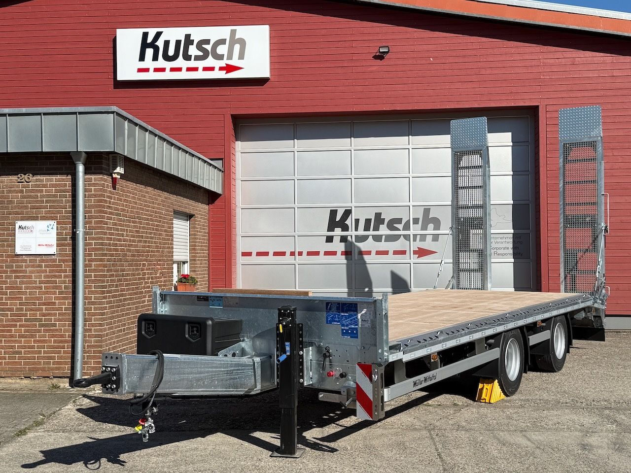 Müller-Mitteltal ETÜ-TA-R 21 Tieflader 7m, luftgefedert, LED - 栏板式/ 平板拖车:图1 Müller-Mitteltal ETÜ-TA-R 21 Tieflader 7m, luftgefedert, LED - 栏板式/ 平板拖车:图1