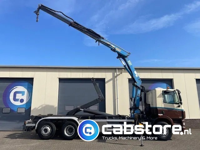 DAF CF 85.340 6X2 Euro 3 - Haakarm containersystem - Hooklift - Abrollkipper - Year 2004 - HMF 1680-K2 Crane - Grua - Ladekran - Autolaadkraan - 吊钩升降车, 起重车:图5 DAF CF 85.340 6X2 Euro 3 - Haakarm containersystem - Hooklift - Abrollkipper - Year 2004 - HMF 1680-K2 Crane - Grua - Ladekran - Autolaadkraan - 吊钩升降车, 起重车:图5