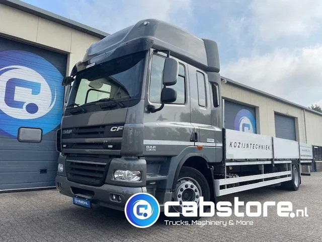 DAF CF 85 .360 4x2 Euro 5 - Open laadbak + WebTrailer open laadbak - Year 2012 - Good condition - 栏板式/ 平板卡车:图2 DAF CF 85 .360 4x2 Euro 5 - Open laadbak + WebTrailer open laadbak - Year 2012 - Good condition - 栏板式/ 平板卡车:图2