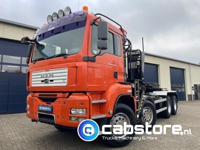 MAN TGA 41.440 8X4 BB Palfinger Epsilon Z-Kraan bouwjaar 2011 + NCH 30 Ton's Kabel-containersyteem - Handgeschakeld - Bouwjaar 2007 - Km 582.782 - 起重车:图1 MAN TGA 41.440 8X4 BB Palfinger Epsilon Z-Kraan bouwjaar 2011 + NCH 30 Ton's Kabel-containersyteem - Handgeschakeld - Bouwjaar 2007 - Km 582.782 - 起重车:图1