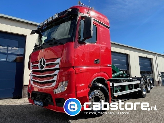 Mercedes-Benz ACTROS 2542 6x2 Euro 6 - HIAB-Multilift 26 Ton's Haakarmsysteem - Containerlift -Bouwjaar 2016 - Km 544.497 - 吊钩升降车:图3 Mercedes-Benz ACTROS 2542 6x2 Euro 6 - HIAB-Multilift 26 Ton's Haakarmsysteem - Containerlift -Bouwjaar 2016 - Km 544.497 - 吊钩升降车:图3