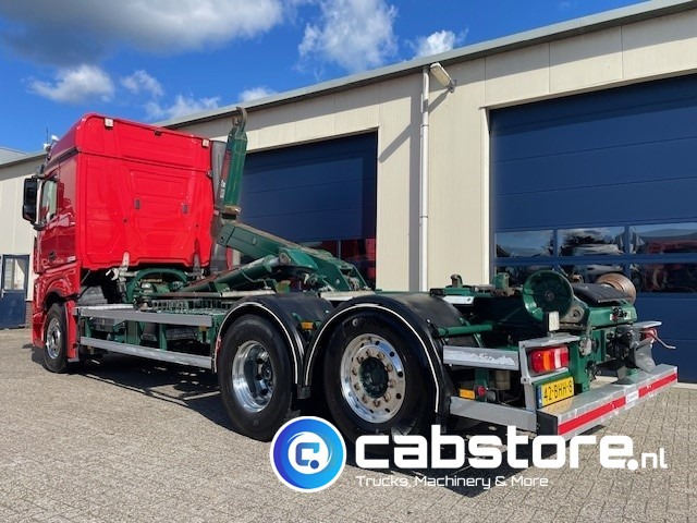 Mercedes-Benz ACTROS 2542 6x2 Euro 6 - HIAB-Multilift 26 Ton's Haakarmsysteem - Containerlift -Bouwjaar 2016 - Km 544.497 - 吊钩升降车:图4 Mercedes-Benz ACTROS 2542 6x2 Euro 6 - HIAB-Multilift 26 Ton's Haakarmsysteem - Containerlift -Bouwjaar 2016 - Km 544.497 - 吊钩升降车:图4