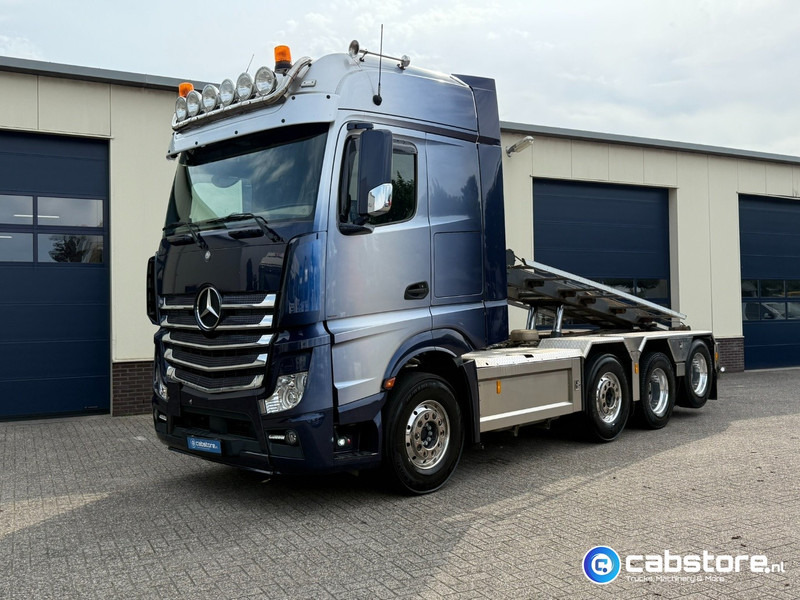 Mercedes-Benz ACTROS 3663 Euro 6 - 8x2 - RETARDER - Bouwjaar 09-2017 - 30 Ton's Container Kabelsysteem - Km 476.892 - Good condition - 光缆系统卡车:图2 Mercedes-Benz ACTROS 3663 Euro 6 - 8x2 - RETARDER - Bouwjaar 09-2017 - 30 Ton's Container Kabelsysteem - Km 476.892 - Good condition - 光缆系统卡车:图2
