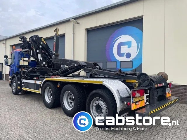 Scania P380 LB 8x4*4 HNA Euro 5 - HIAB 211 E-3 Hipro Crane with remote control + Multilift XR26S61 Hooklift - Year 2009 - Km 336.501 !! - Good condition - 起重车:图5 Scania P380 LB 8x4*4 HNA Euro 5 - HIAB 211 E-3 Hipro Crane with remote control + Multilift XR26S61 Hooklift - Year 2009 - Km 336.501 !! - Good condition - 起重车:图5