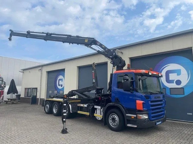 Scania P380 LB 8x4*4 HNA Euro 5 - HIAB 211 E-3 Hipro Crane with remote control + Multilift XR26S61 Hooklift - Year 2009 - Km 336.501 !! - Good condition - 吊钩升降车, 起重车:图2 Scania P380 LB 8x4*4 HNA Euro 5 - HIAB 211 E-3 Hipro Crane with remote control + Multilift XR26S61 Hooklift - Year 2009 - Km 336.501 !! - Good condition - 吊钩升降车, 起重车:图2