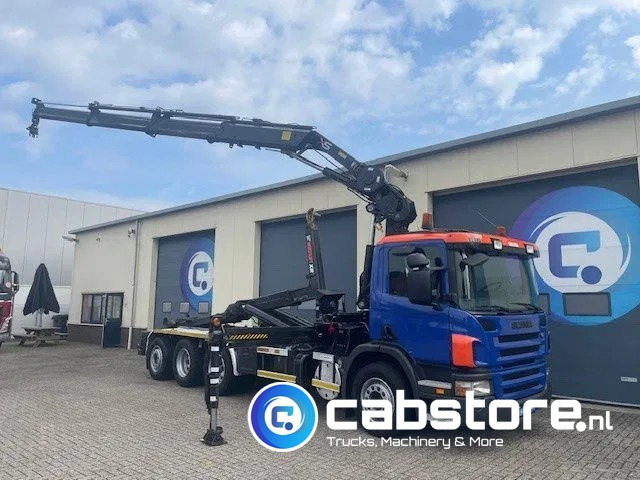 Scania P380 LB 8x4*4 HNA Euro 5 - HIAB 211 E-3 Hipro Crane with remote control + Multilift XR26S61 Hooklift - Year 2009 - Km 336.501 !! - Good condition - 吊钩升降车, 起重车:图2 Scania P380 LB 8x4*4 HNA Euro 5 - HIAB 211 E-3 Hipro Crane with remote control + Multilift XR26S61 Hooklift - Year 2009 - Km 336.501 !! - Good condition - 吊钩升降车, 起重车:图2