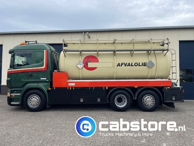 Scania R 420 LB 6X2*4 HNA - Tankwagen - ADR - Bouwjaar 2006 - 16.200 Liter - Weegsysteem - km 832.400 - Olietanks - 罐车:图5 Scania R 420 LB 6X2*4 HNA - Tankwagen - ADR - Bouwjaar 2006 - 16.200 Liter - Weegsysteem - km 832.400 - Olietanks - 罐车:图5