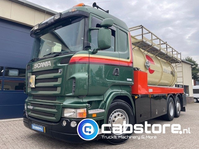Scania R 420 LB 6X2*4 HNA - Tankwagen - ADR - Bouwjaar 2006 - 16.200 Liter - Weegsysteem - km 832.400 - Olietanks - 罐车:图2 Scania R 420 LB 6X2*4 HNA - Tankwagen - ADR - Bouwjaar 2006 - 16.200 Liter - Weegsysteem - km 832.400 - Olietanks - 罐车:图2