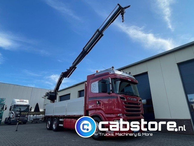 Scania R520 LB6X2*4HNB Euro 6 - Bouwjaar 2013 - Highline - Opticruise - Open box + Palfinger PK 24001-K B Autolaadkraan - Good condition ! - 栏板式/ 平板卡车, 起重车:图2 Scania R520 LB6X2*4HNB Euro 6 - Bouwjaar 2013 - Highline - Opticruise - Open box + Palfinger PK 24001-K B Autolaadkraan - Good condition ! - 栏板式/ 平板卡车, 起重车:图2