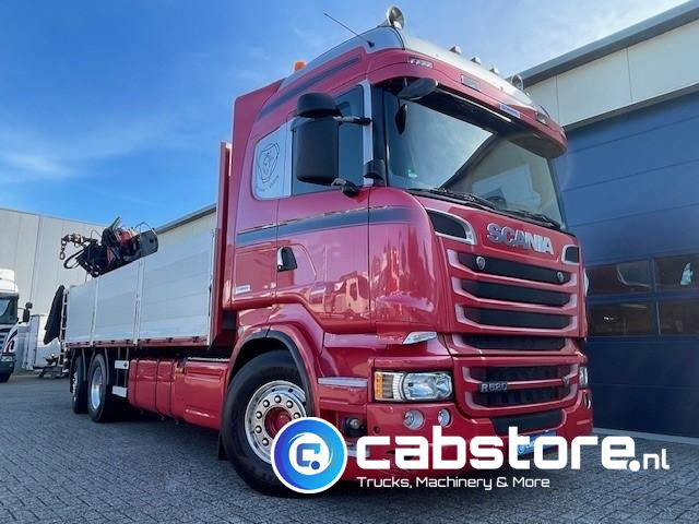Scania R520 LB6X2*4HNB Euro 6 - Bouwjaar 2013 - Highline - Opticruise - Open box + Palfinger PK 24001-K B Autolaadkraan - Good condition ! - 栏板式/ 平板卡车, 起重车:图4 Scania R520 LB6X2*4HNB Euro 6 - Bouwjaar 2013 - Highline - Opticruise - Open box + Palfinger PK 24001-K B Autolaadkraan - Good condition ! - 栏板式/ 平板卡车, 起重车:图4