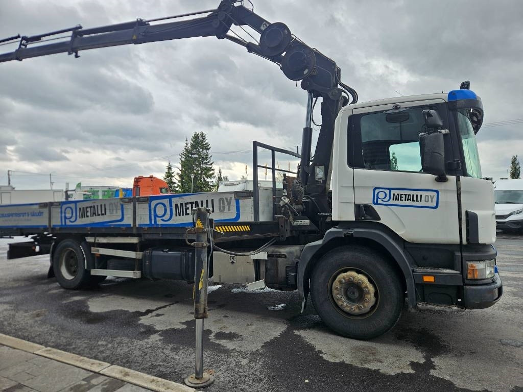 Scania P 94 DB 220 Hiab 135-4 lisähydrauliikalla - 起重车:图3 Scania P 94 DB 220 Hiab 135-4 lisähydrauliikalla - 起重车:图3