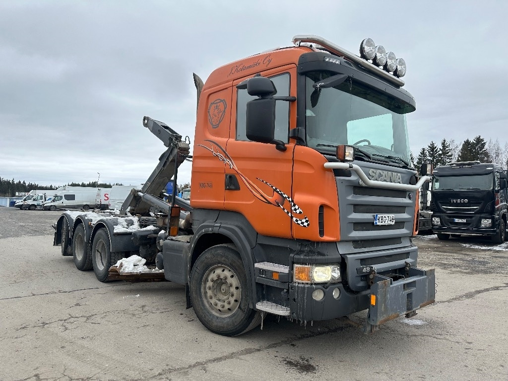 Scania R480 8x4*4 auravarustuksella - 吊钩升降车:图3 Scania R480 8x4*4 auravarustuksella - 吊钩升降车:图3