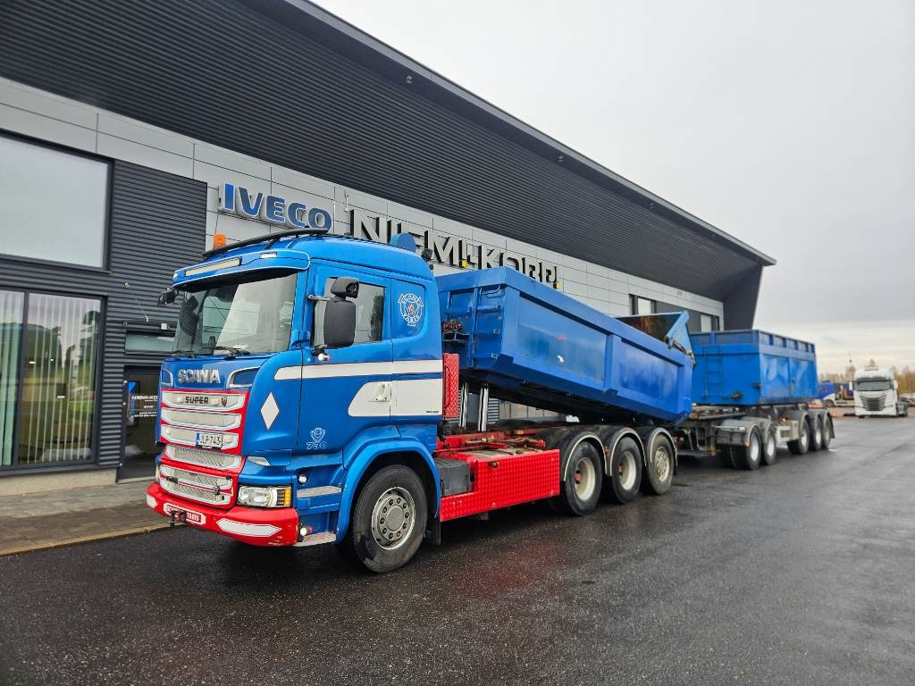 Scania R730 76tn kasettiyhdistelmä - 翻斗车:图1 Scania R730 76tn kasettiyhdistelmä - 翻斗车:图1