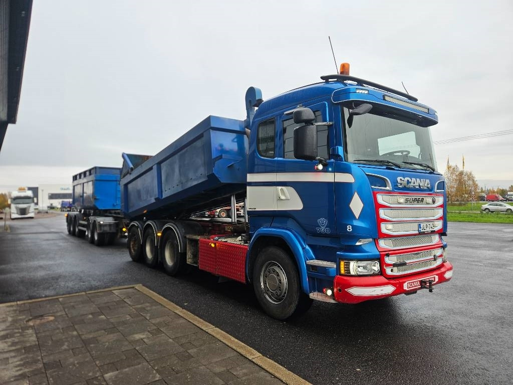 Scania R730 76tn kasettiyhdistelmä - 翻斗车:图2 Scania R730 76tn kasettiyhdistelmä - 翻斗车:图2