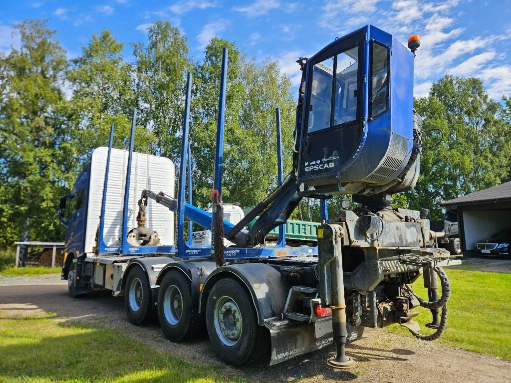 Volvo FH 16 750 8x4 76tn yhdistelmä - 木材运输车:图3 Volvo FH 16 750 8x4 76tn yhdistelmä - 木材运输车:图3