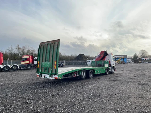 Scania P450 8X2*6 Knæklad + Kran HMF1820 – Machinetransporter - 自动转运卡车, 起重车:图4 Scania P450 8X2*6 Knæklad + Kran HMF1820 – Machinetransporter - 自动转运卡车, 起重车:图4