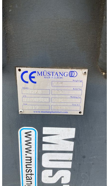 Mustang SB 200 - 液压锤 适用于 建筑机械:图5 Mustang SB 200 - 液压锤 适用于 建筑机械:图5