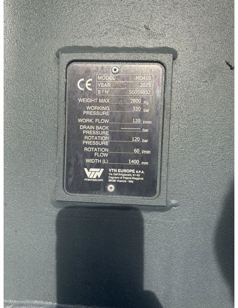 VTN MD410 S - 抓斗:图5 VTN MD410 S - 抓斗:图5