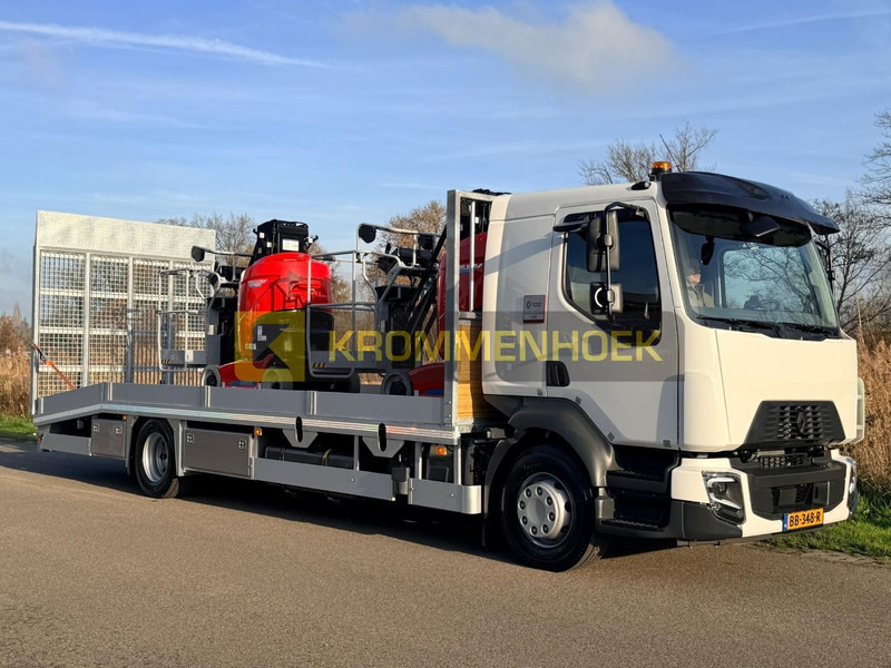 Renault D 14T Machine transporter NIEUW - 栏板式/ 平板卡车:图1 Renault D 14T Machine transporter NIEUW - 栏板式/ 平板卡车:图1