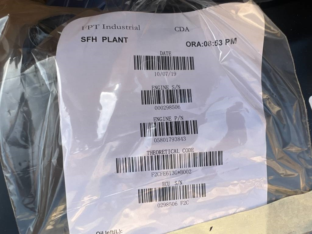 新的 发动机 适用于 农业机械 CNH Moteur - FPT Cursor 9 - F2CFE613G：图17