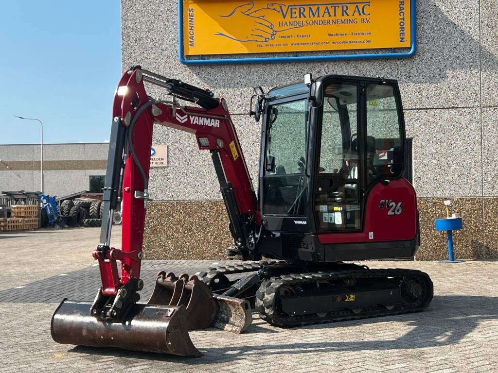 Yanmar SV26, quick bucket release, 294 hours, 2022! - 小型挖掘机:图1 Yanmar SV26, quick bucket release, 294 hours, 2022! - 小型挖掘机:图1
