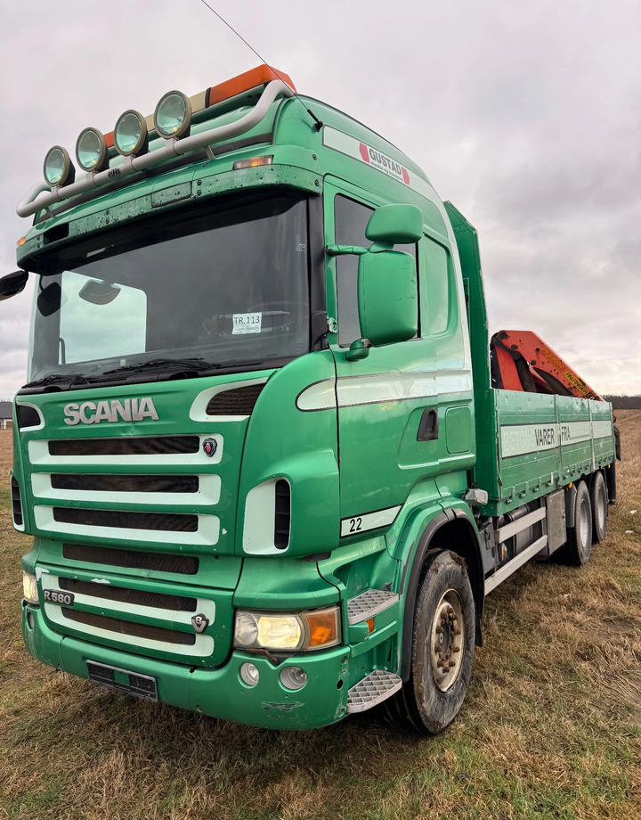SCANIA R580 V8 6X4 Palfinger PK 23002 rotator - 起重车:图1 SCANIA R580 V8 6X4 Palfinger PK 23002 rotator - 起重车:图1