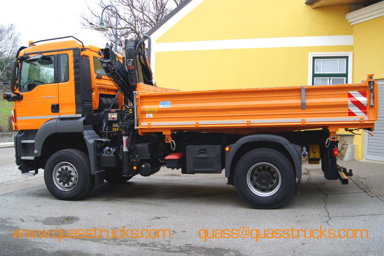MAN TGS 18.320 BL 4x4 / HIAB 088 B-2 / Winterdienst - 翻斗车, 起重车:图2 MAN TGS 18.320 BL 4x4 / HIAB 088 B-2 / Winterdienst - 翻斗车, 起重车:图2