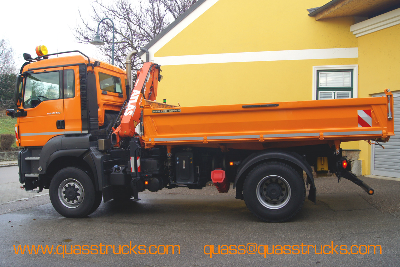 MAN TGS 18.320 BL 4x4/ TÜV/ ATLAS 65.2/ MEILLER/Winterdienst - 翻斗车, 起重车:图2 MAN TGS 18.320 BL 4x4/ TÜV/ ATLAS 65.2/ MEILLER/Winterdienst - 翻斗车, 起重车:图2