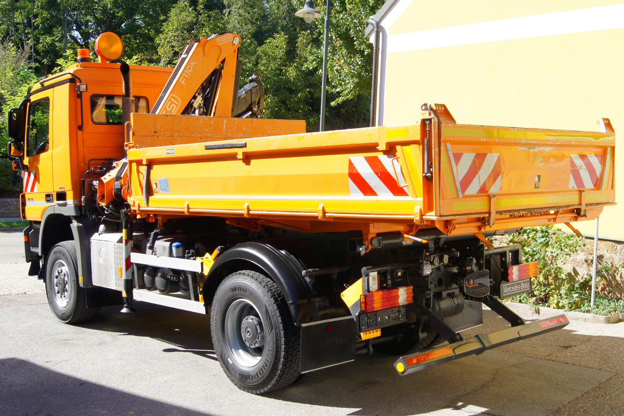 MERCEDES-BENZ ACTROS 1836 /4x4/TÜV/FASSI 110/MEILLER/Winterdienst/Wechselsystem - 翻斗车, 起重车:图3 MERCEDES-BENZ ACTROS 1836 /4x4/TÜV/FASSI 110/MEILLER/Winterdienst/Wechselsystem - 翻斗车, 起重车:图3