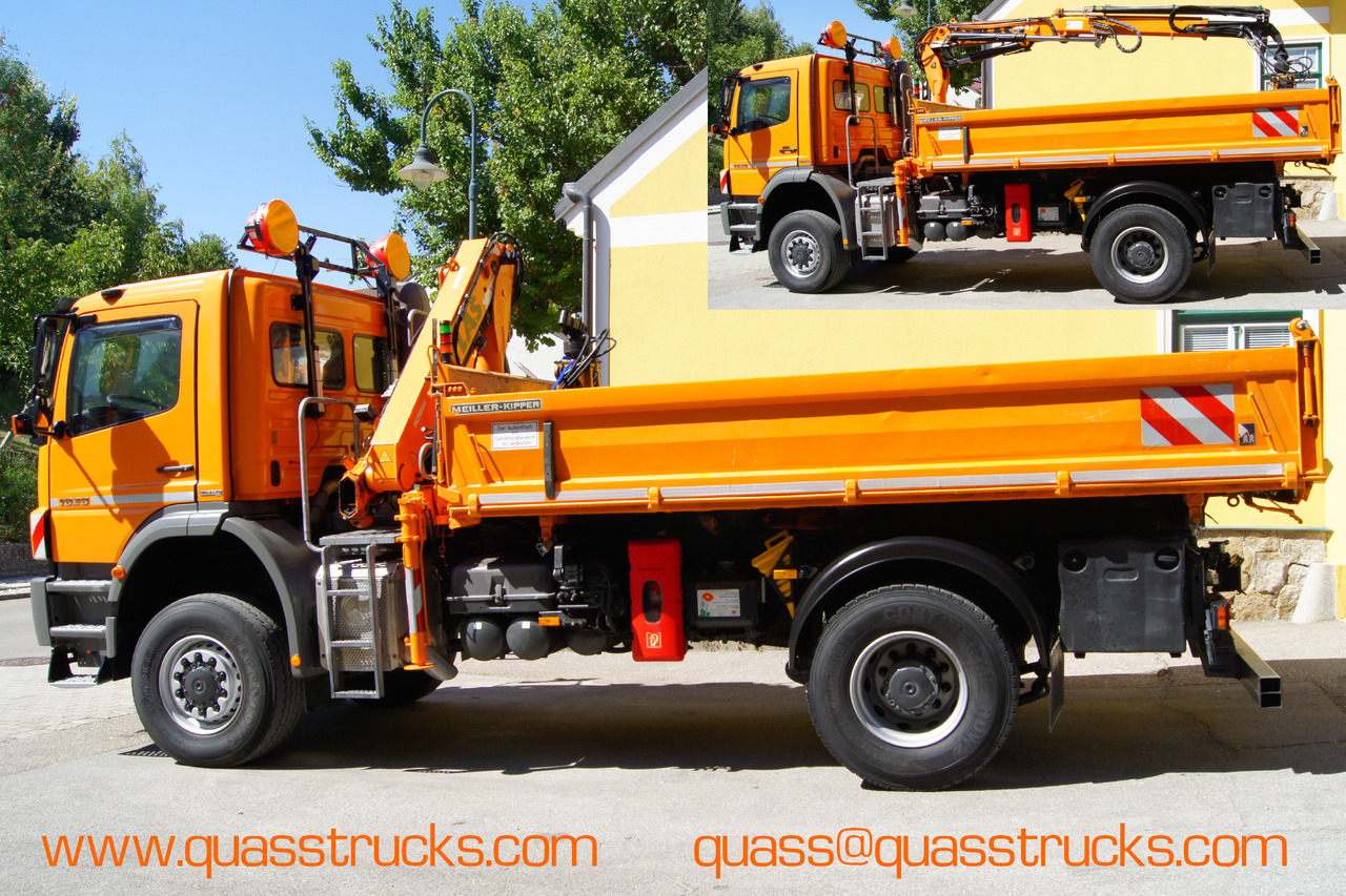 MERCEDES-BENZ AXOR 1829 4x4/EURO 5/ATLAS 65.2/MEILLER/Winterdienst - 翻斗车, 起重车:图3 MERCEDES-BENZ AXOR 1829 4x4/EURO 5/ATLAS 65.2/MEILLER/Winterdienst - 翻斗车, 起重车:图3