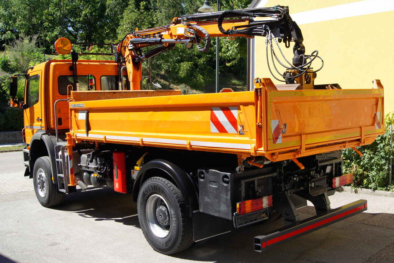 MERCEDES-BENZ AXOR 1829 4x4/EURO 5/ATLAS 65.2/MEILLER/Winterdienst - 翻斗车, 起重车:图4 MERCEDES-BENZ AXOR 1829 4x4/EURO 5/ATLAS 65.2/MEILLER/Winterdienst - 翻斗车, 起重车:图4