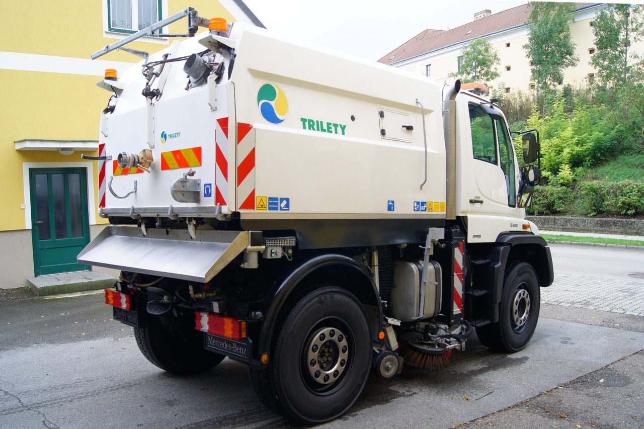 MERCEDES-BENZ Unimog U400 + TRILETY Kehrmaschine/TÜV/EUR4/Leistungshydraulik - 道路清扫机:图5 MERCEDES-BENZ Unimog U400 + TRILETY Kehrmaschine/TÜV/EUR4/Leistungshydraulik - 道路清扫机:图5